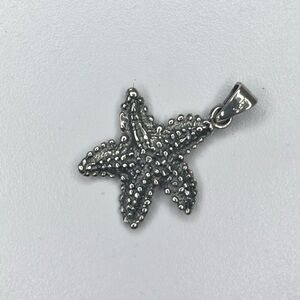 Sterling Silver Starfish Pendant